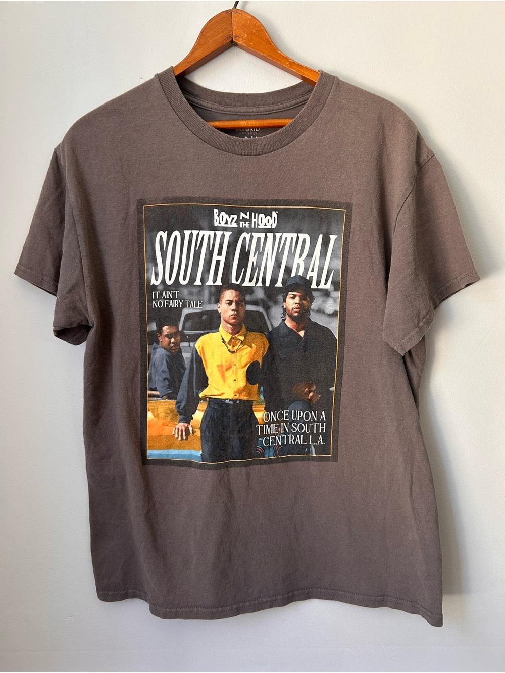 Boyz N The Hood Hybrid T Shirt Mens Med Gray South Central Graphic Movie